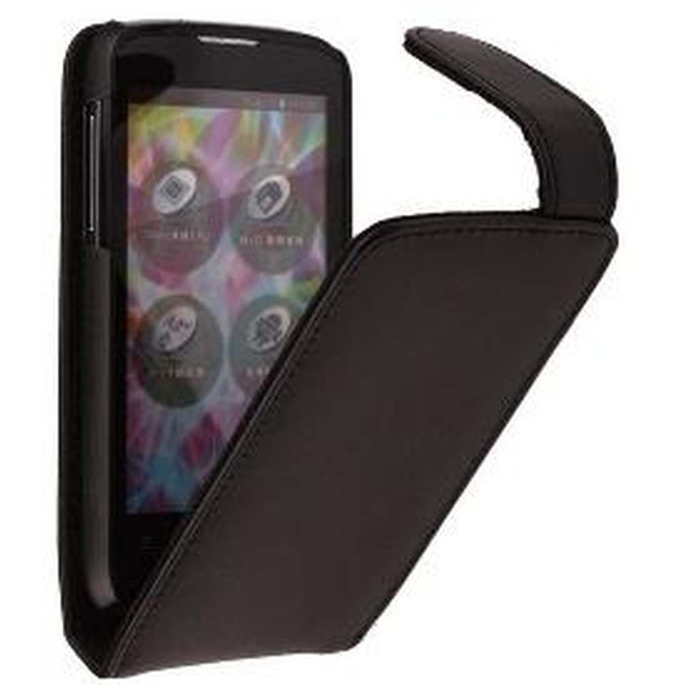 Flip Cover For Zte Blade Iii Pro Black By Maxbhi Com