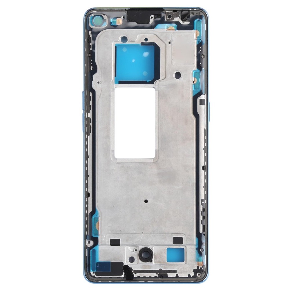 LCD Frame Middle Chassis for Oppo Reno 5 Pro Plus 5G - Blue by Maxbhi.com