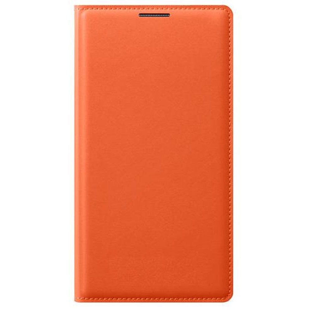 Flip Cover For Samsung Galaxy Note 3 I9977 Orange Maxbhi Com
