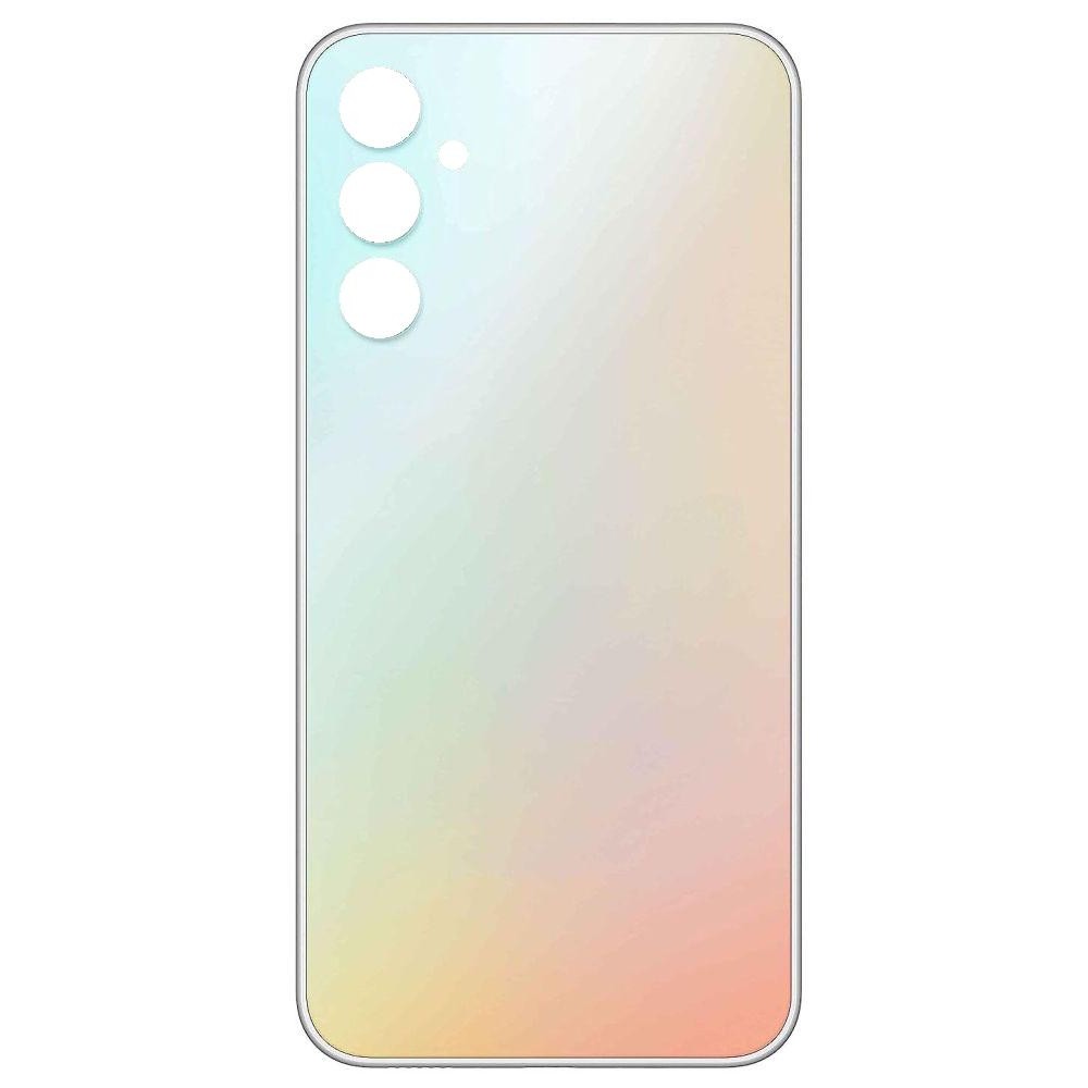 Back Panel Cover for Samsung Galaxy A34 5G - Silver - Maxbhi.com