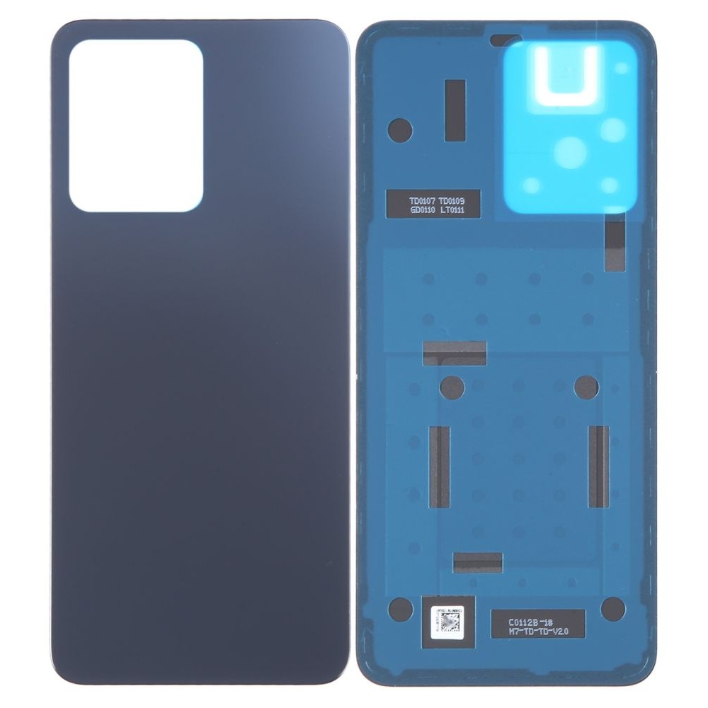 Back Panel Cover for Xiaomi Redmi Note 12 4G - Black - Maxbhi.com