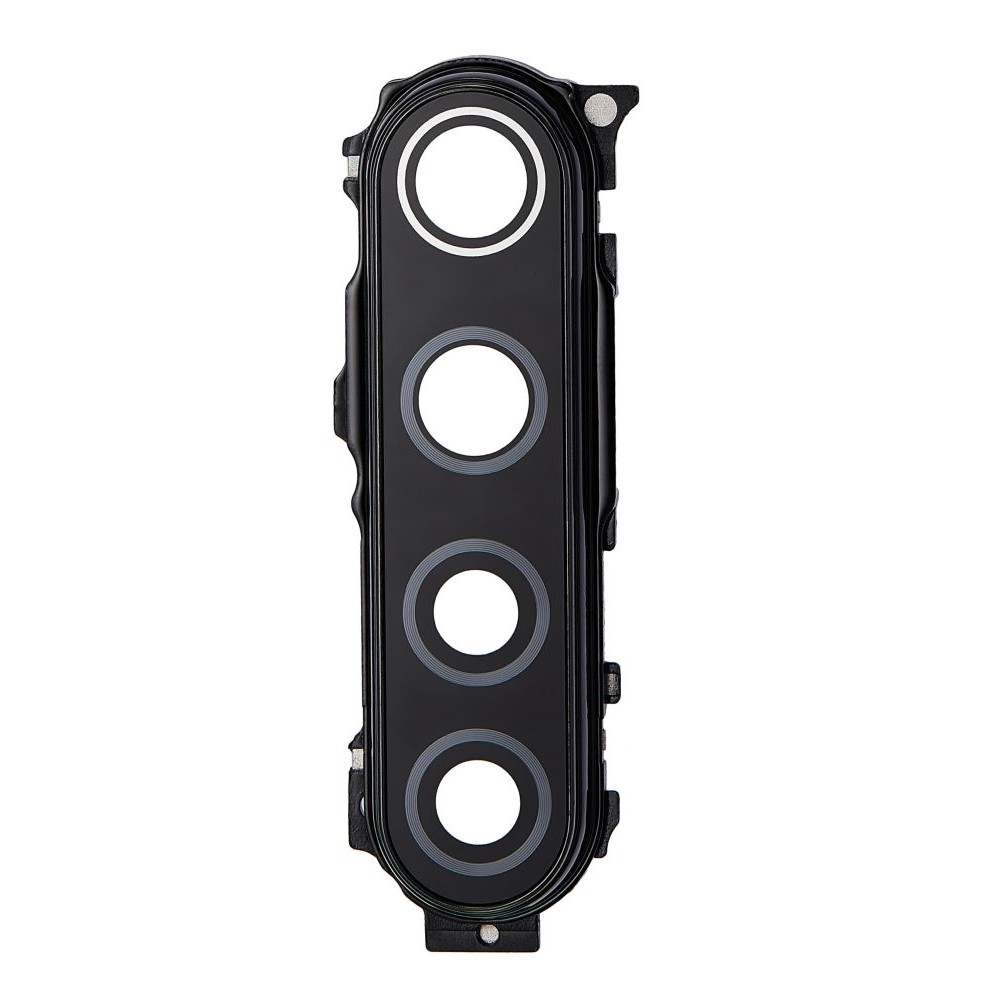 Camera Lens Glass with Frame for Xiaomi Redmi Note 8 Black by Maxbhi.com