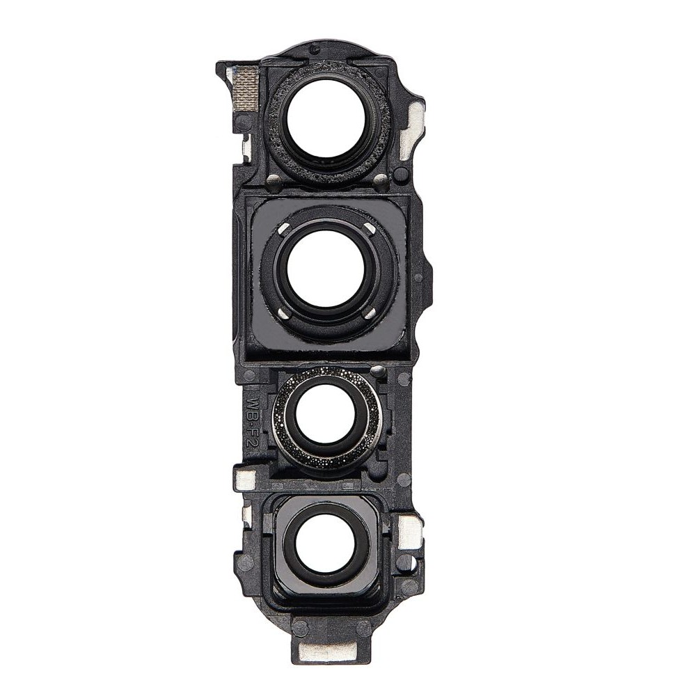 Camera Lens Glass with Frame for Xiaomi Redmi Note 8 Black by Maxbhi.com