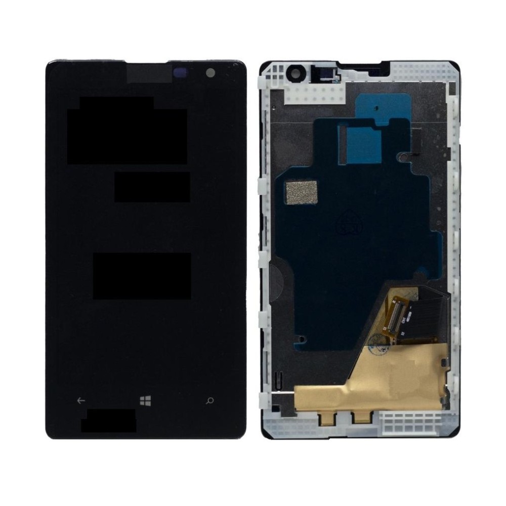 lcd with touch screen for nokia lumia 1020 black display glass combo folder