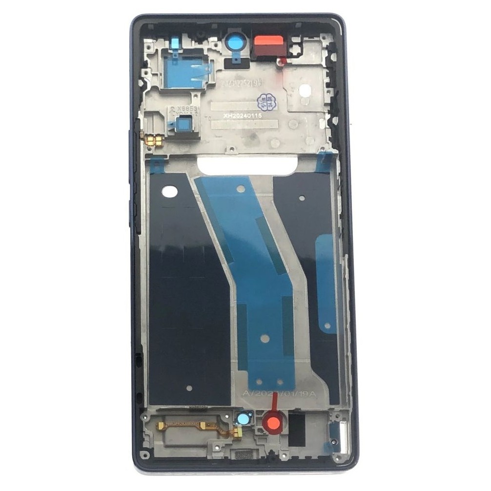 LCD Frame Middle Chassis for Infinix Note 40 4G - Black by Maxbhi.com