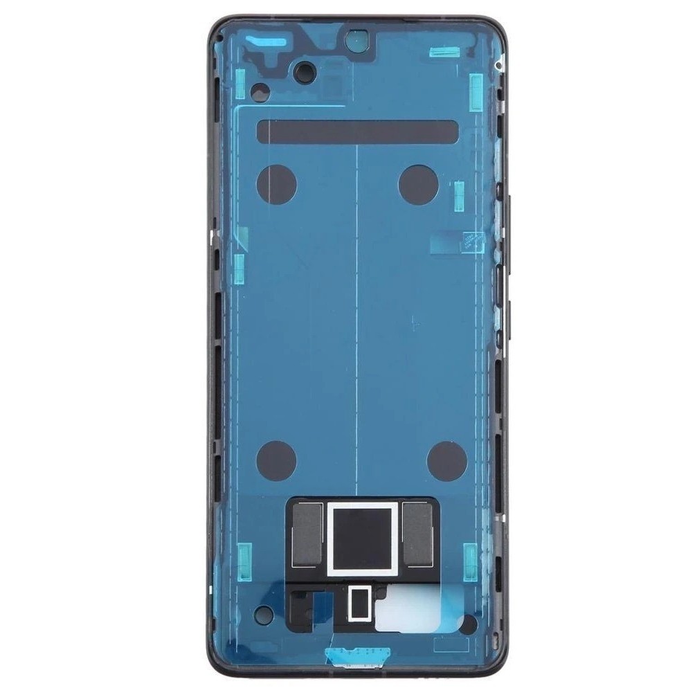 LCD Frame Middle Chassis for Vivo Y78 5G - Black by Maxbhi.com