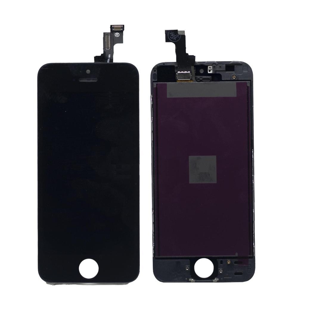 LCD with Touch Screen for Apple iPhone SE - Black by Maxbhi.com