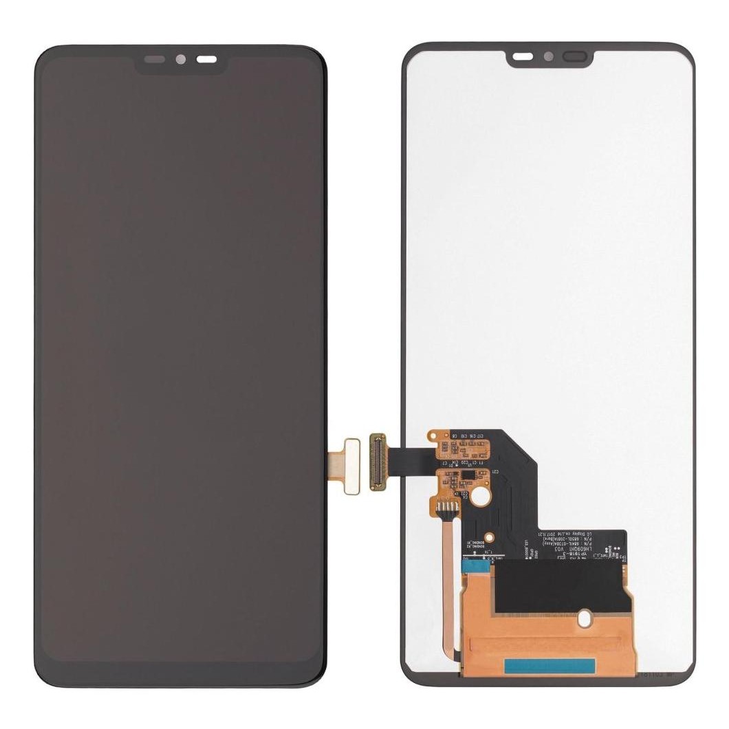 LCD with Touch Screen for LG G7 Plus ThinQ - Grey by Maxbhi.com