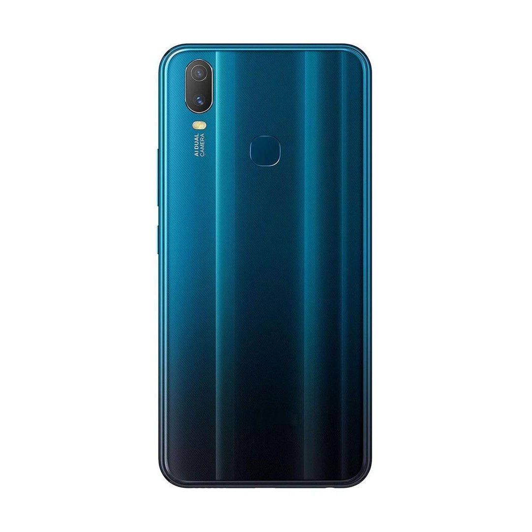 Black Painted Phone Case For Vivo Y11 2019 6 35 Inch Simple