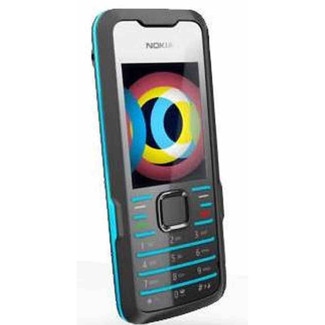 back panel cover for tata docomo nokia 7210 supernova blue