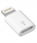 Micro Usb Adapter For Apple Ipad 5 Air White - Maxbhi Com