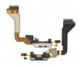 Flex Cable Connector For Apple Iphone 4 Black - Maxbhi Com