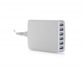 6 Port Multi Usb Highq Fast Charger For Lyf Flame 1 - Maxbhi.com