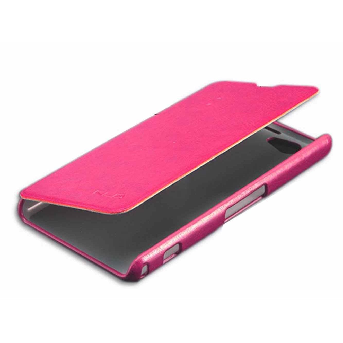 Flip Cover For Sony Xperia Z1 Compact Pink By Maxbhi Com