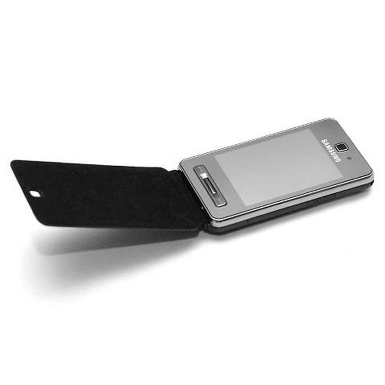 flip cover for samsung f480 white