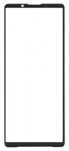 Replacement Front Glass For Sony Xperia 1 Iii White By - Maxbhi Com