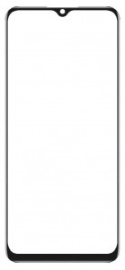 Replacement Front Glass For Lava O1 White By - Maxbhi Com