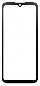 Touch Screen Digitizer For Doogee Blade 10 Pro Red By - Maxbhi Com