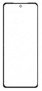 Touch Screen Digitizer For Tecno Phantom V Flip2 Black By - Maxbhi Com