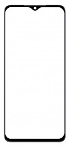 Replacement Front Glass For Tecno Pop 7 Pro White By - Maxbhi Com