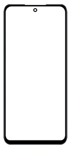 Replacement Front Glass For Xiaomi Redmi Note 12r 5g Black By - Maxbhi Com