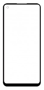 Replacement Front Glass For Realme Narzo 60 5g White By - Maxbhi Com