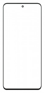 Replacement Front Glass For Zte Voyage 40 Pro Plus Black By - Maxbhi Com