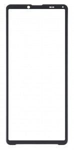 Replacement Front Glass For Sony Xperia 10 Iii White By - Maxbhi Com