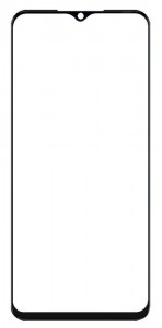 Replacement Front Glass For Tecno Spark 10 Black By - Maxbhi Com