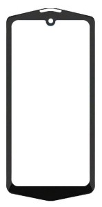 Touch Screen Digitizer For Unihertz Ticktock 5g Black By - Maxbhi Com