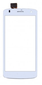 Touch Screen Digitizer For Lava Iris Selfie 50 White By - Maxbhi.com