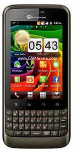 Display for Micromax A78 - Brown (Combo Folder) by Maxbhi.com