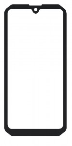 Replacement Front Glass For Blackview Bv9900e Silver By - Maxbhi Com
