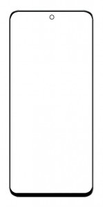 Replacement Front Glass For Wiko T50 White By - Maxbhi Com