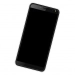 Camera Lens Glass with Frame for I Kall K5 Blue