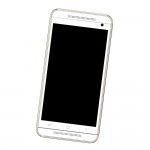 Middle Frame Ring Only for Hi-Tech Amaze S1 White