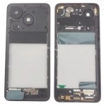 Middle Frame Ring Only For Tecno Spark 20c Black By - Maxbhi Com