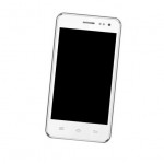 Middle Frame Ring Only for Karbonn A101 White