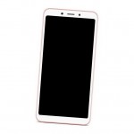 Camera Lens Glass with Frame for Xiaomi Redmi 6A Rose Gold