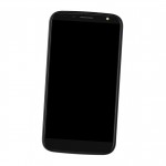 Camera Lens Glass with Frame for BLU Studio G4 White