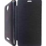 Flip Cover for Micromax Canvas Spark - Black