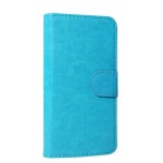 Flip Cover for Intex Aqua Q5 - Blue