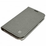 Flip Cover for Karbonn Aura - Grey