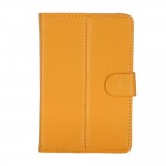 Flip Cover for Tescom Bolt 3G Kitkat - Yellow