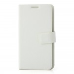 Flip Cover for ZTE Blade Q Plus - White