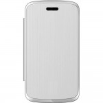 Flip Cover For Adcom Kitkat A40 Plus 3g White By - Maxbhi Com