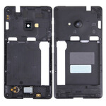 Middle Frame Ring Only For Microsoft Lumia 535 Dual Sim Blue By - Maxbhi Com