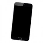 Camera Lens Glass with Frame for Meizu M2 Note Blue
