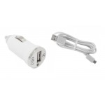 Car Charger for Nokia XL Dual SIM RM-1030 - RM-1042 with USB Cable