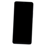 Camera Lens Glass with Frame for Xiaomi Poco C61 White